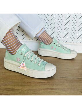 ❤️Converse Chuck Taylor All Star Move Platform Sz 8.5 Women's Shoes Mint A10823C